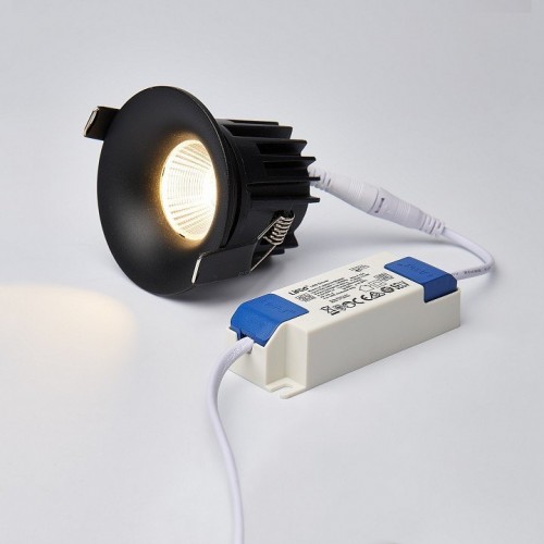 Встраиваемый светодиодный светильник Italline IT06-6023 black 3000K