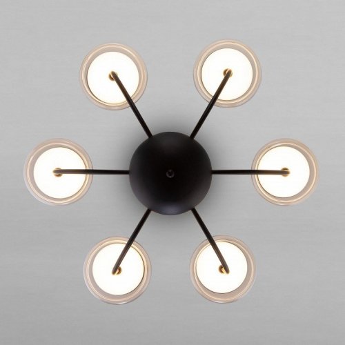 Потолочная люстра Eurosvet Fungo 50388 LED Черный