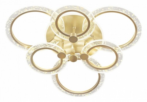 Потолочная светодиодная люстра Escada Enigma 10225/6LED Gold