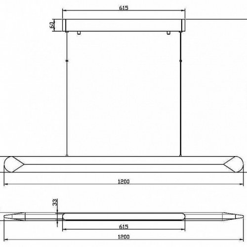 Подвесной светильник Motion MOD276PL-L40W3K