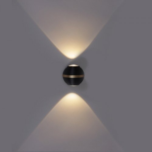 Архитектурная подсветка Reluce 86828-9.2-002TLF LED2*3W BK