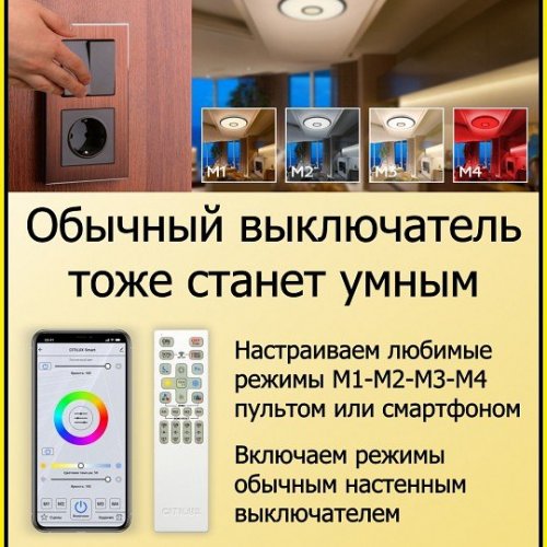 Потолочный светильник Citilux Старлайт CL703A43G