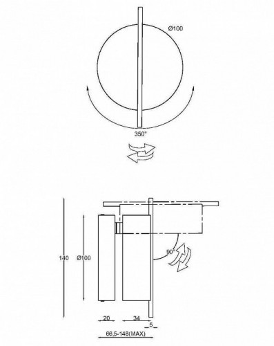 Спот Maytoni Nuance MOD180WL-L4B3K