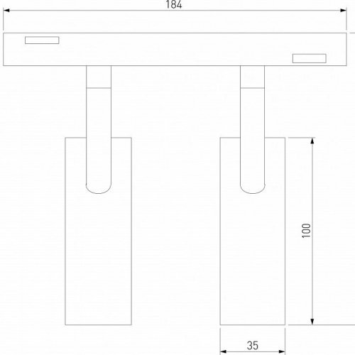 Светильник на штанге Elektrostandard Slim Magnetic a062852