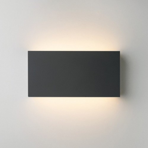 Уличный настенный светодиодный светильник Elektrostandard 1705 Techno Led Golf графит a057007