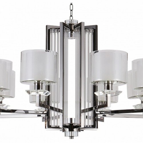 Подвесная люстра Newport 4400 4408+1/C black glossy