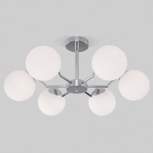 Подвесная люстра Eurosvet Frost 70154/6 хром Подвесная люстра Eurosvet Frost 70154/6 хром