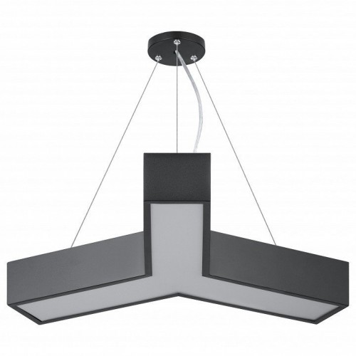 Подвесной светодиодный светильник Geometria ЭРА Igrek SPO-141-B-40K-028 28Вт 4000К черный Б0050567