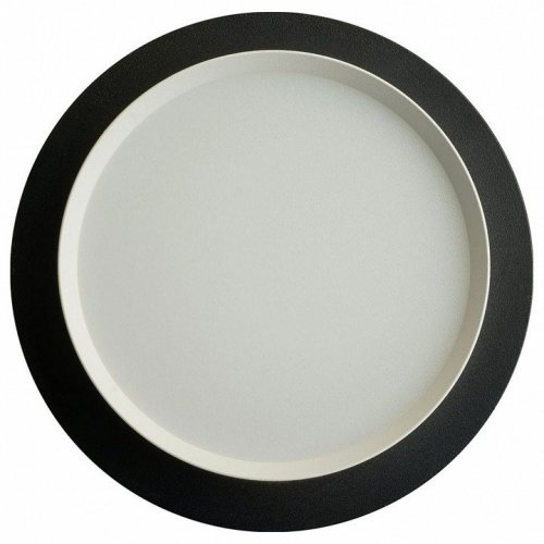 Светильник встраиваемый Feron DL507 потолочный GX53 черный + белый круг 51352