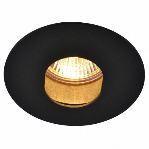 Точечный встраиваемый светильник Arte Lamp Accento A3219PL-1BK