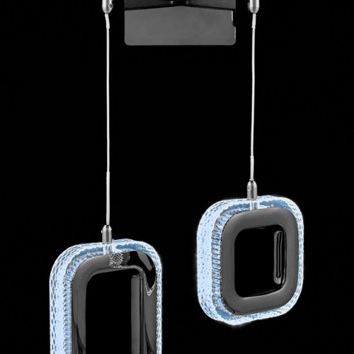 Бра Theona LE7701/2W Grey/Black Chrome