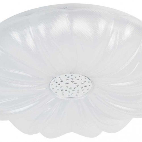 Светильник потолочный светодиодный ЭРА Классик без ДУ SPB-6 Muze 48W-5K WH+CH 5000К белый/шампань Б0070187