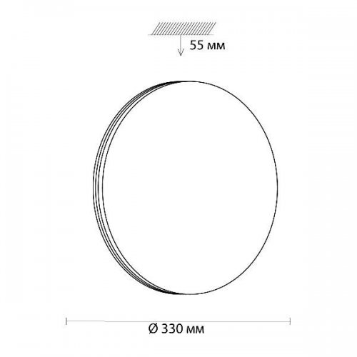 Настенно-потолочный светильник Sonex Smalli 3016/CL Настенно-потолочный светильник Sonex Smalli 3016/CL