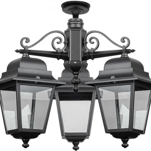 Потолочный светильник уличный Oasis Light QUADRO L 79970LA/3 Bl