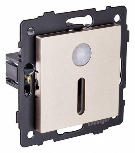 Заглушка для поста с подсветкой, без рамки Kollinger  REA-045GD