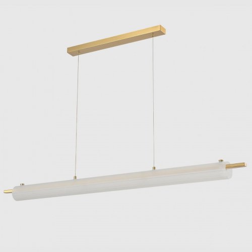 Подвесной светодиодный светильник Crystal Lux Tunnel SP40 Led Brass