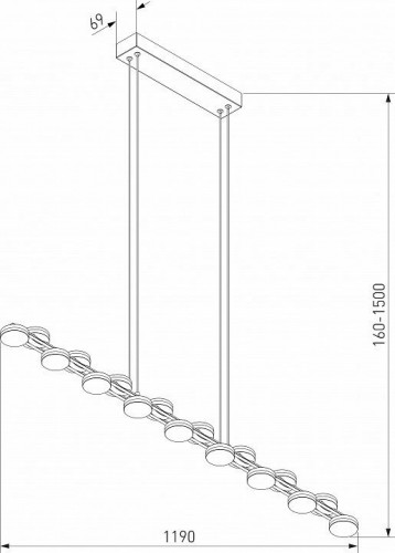 Подвесной светильник Eurosvet Tapioca a068076