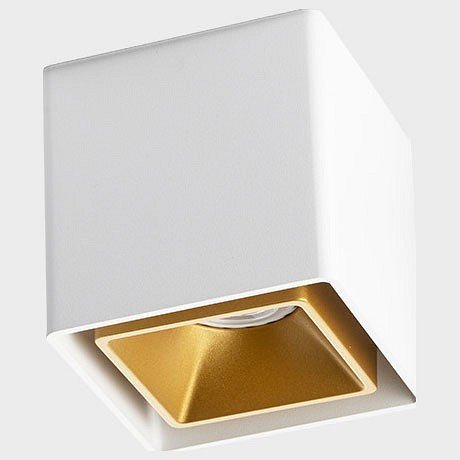 Точечный светильник FASHION FX1 white + FASHION FXR gold Точечный светильник FASHION FX1 white + FASHION FXR gold