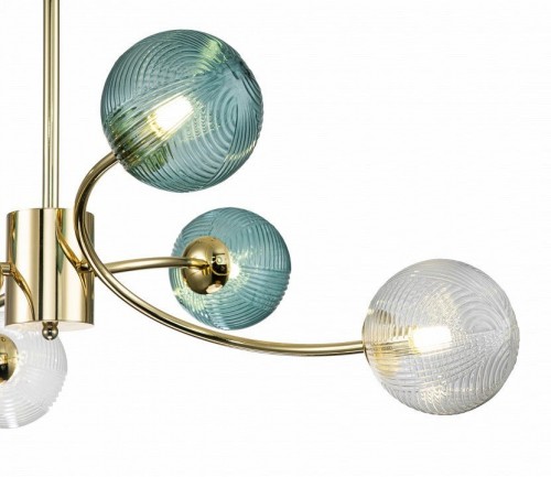 Люстра на штанге Indigo Selva 11032/6R Gold Люстра на штанге Indigo Selva 11032/6R Gold