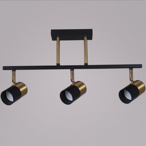 Светильник потолочный Reluce 06664-0.8-03 BK+COP GU10