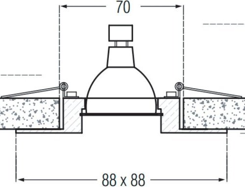 Точечный светильник Donolux Metal SA1610.01