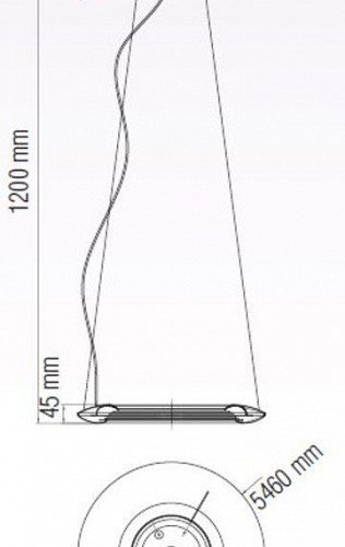 Подвесной светодиодный светильник Horoz Concept-35 хром 019-010-0035 (HRZ00002182)