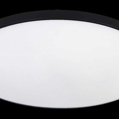 Светильник потолочный светодиодный ЭРА Классик с ДУ SPB-6 BK 80W-3K-6,5K-R Slim Base Б0069765