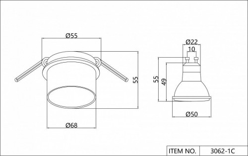 Потолочный светильник Favourite Rasta 3062-1C