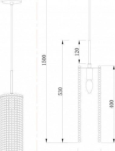 Подвесной светильник Stilfort Marelli 2169/05/01P