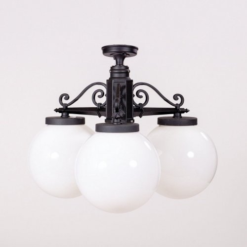 Потолочный светильник уличный Oasis Light GLOBO S 88270SA/3 Bl Потолочный светильник уличный Oasis Light GLOBO S 88270SA/3 Bl