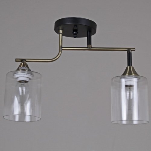 Потолочная люстра Reluce 02312-0.3-02 AB+BK