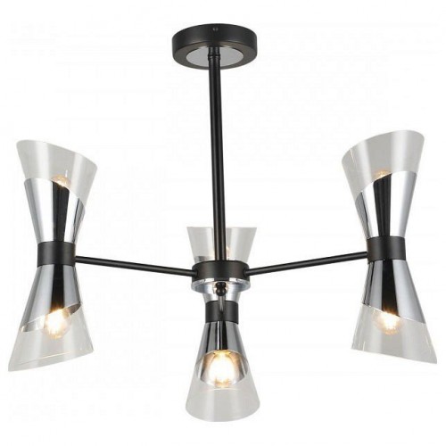 Потолочная люстра Imex MD.51913-6-S-BK+CH Потолочная люстра Imex MD.51913-6-S-BK+CH