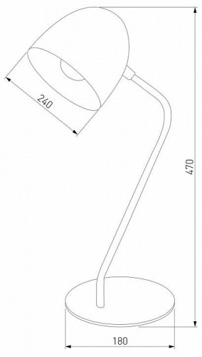 Интерьерная настольная лампа TK Lighting Soho 5036 Soho Black