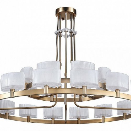 Подвесная люстра Newport 4338+16/C gold М0062174 Подвесная люстра Newport 4338+16/C gold М0062174