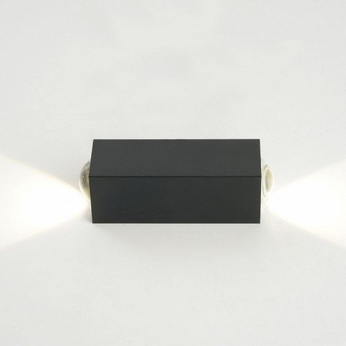 Светодиодный светильник стационарный Feron AL52 2*1W 4000K черный 51135