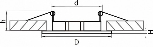 Точечный светильник Lightstar LEGA 0 11047