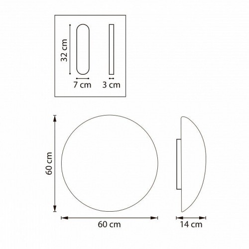Накладной светильник Lightstar Genova 610666