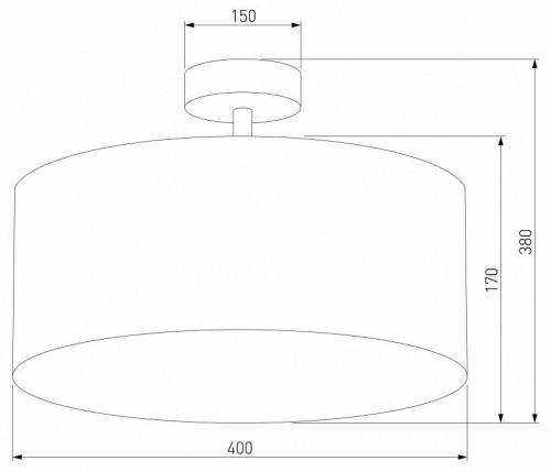 Потолочный светильник TK Lighting Rondo 4243 Rondo White