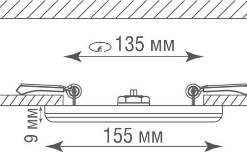 Точечный светильник Donolux Depo DL20091R15W1W IP44 Точечный светильник Donolux Depo DL20091R15W1W IP44