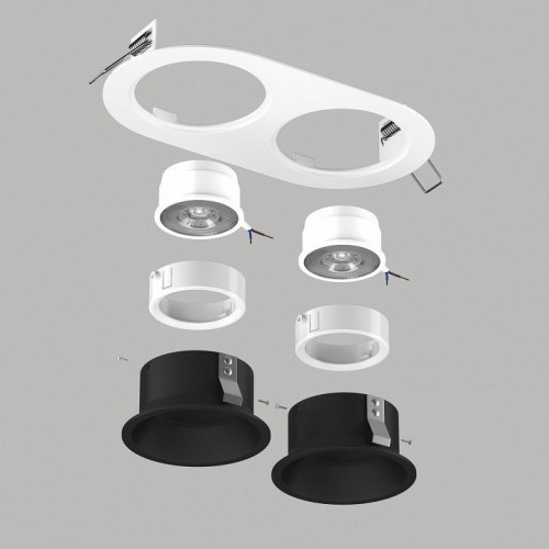 Точечный светильник Lightstar Domino D6560707WMOD