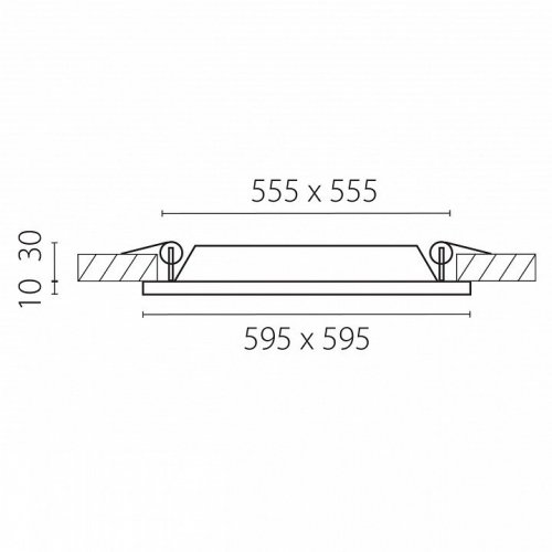Встраиваемый светильник Lightstar Zocco 224364 Встраиваемый светильник Lightstar Zocco 224364
