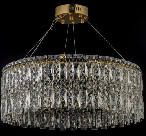 Подвесная светодиодная люстра Arti Lampadari Ovindoli L 1.5.60.102 G Подвесная светодиодная люстра Arti Lampadari Ovindoli L 1.5.60.102 G