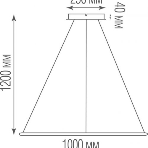 Подвесной светильник Donolux Nimbo S111024/1SQ 75W White In