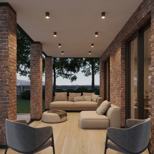 Потолочный светильник уличный Novotech Tumbler 359536