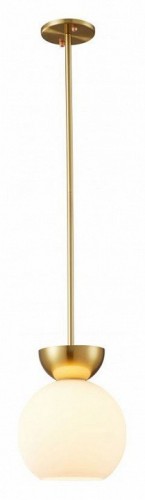 Подвесной светильник iLamp Mono P6079-1 GD+WH Подвесной светильник iLamp Mono P6079-1 GD+WH