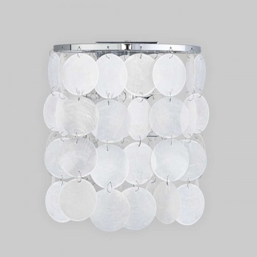 Настенный светильник Eurosvet 60005/1 хром/перламутр