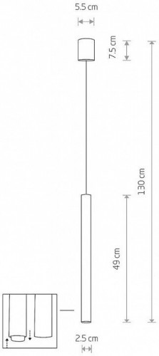 Подвесной светильник Nowodvorski Laser 490 10451 Подвесной светильник Nowodvorski Laser 490 10451