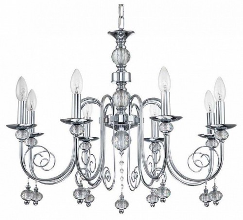 Подвесная люстра Escada Shine 678/8PL Chrome Подвесная люстра Escada Shine 678/8PL Chrome