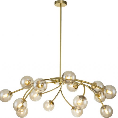 Подвесная люстра Indigo Intero 11024/15R Gold V000226