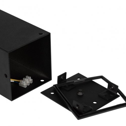 Садово-парковый светильник ЭРА ИНОКС-8410 напольный черный Б0057530